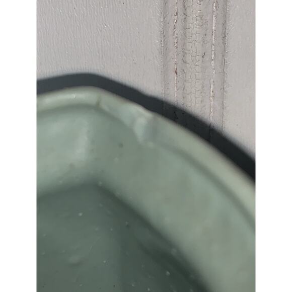 SCHAFER VATER JASPERWARE VASE GOAT With Children 4.75”x 2.75”x3” *Chip Top Edge* - Picture 3 of 7